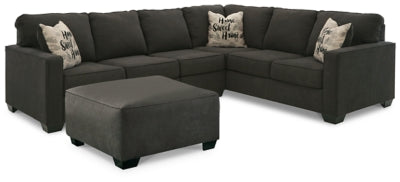 Lucina 3-Piece Sectional with Ottoman