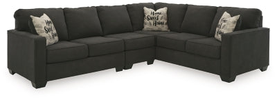 Lucina 3-Piece Sectional with Ottoman