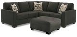 Lucina 2-Piece Sectional with Ottoman