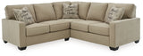 Lucina 2-Piece Sectional with Ottoman