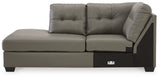 Donlen 2-Piece Sectional with Ottoman