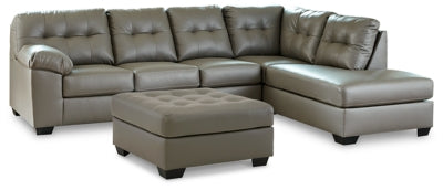 Donlen 2-Piece Sectional with Ottoman