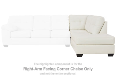 Donlen Right-Arm Facing Corner Chaise