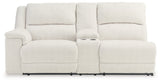 Keensburg Left-Arm Facing Power Reclining Loveseat with Console