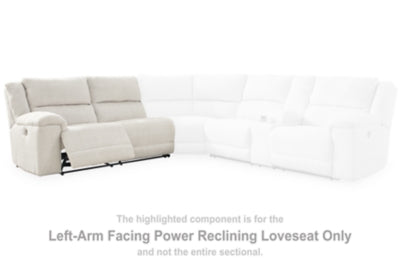 Keensburg Left-Arm Facing Power Reclining Loveseat