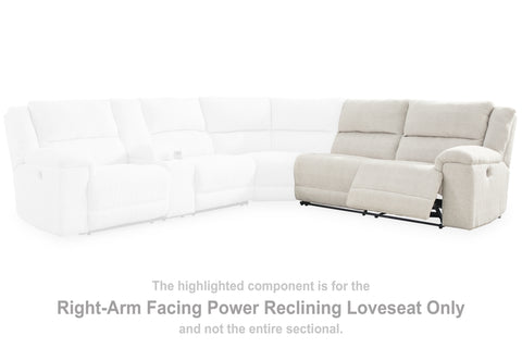 Keensburg Right-Arm Facing Power Reclining Loveseat