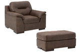 Maderla Chair and Ottoman