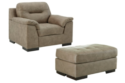 Maderla Chair and Ottoman