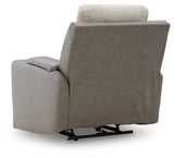 Stately Check PWR Recliner/ADJ Headrest