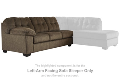 Accrington Left-Arm Facing Sofa Sleeper