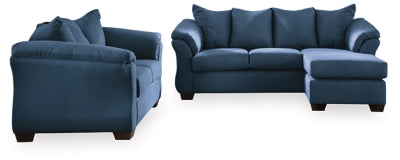 Darcy Sofa Chaise and Loveseat