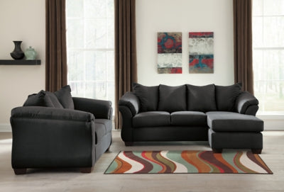 Darcy Sofa Chaise and Loveseat