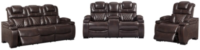 Warnerton Sofa, Loveseat and Recliner