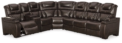 Warnerton 3-Piece Power Reclining Sectional