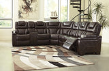 Warnerton 3-Piece Sectional with Recliner