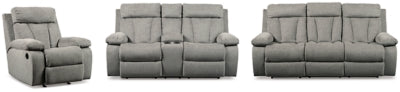 Mitchiner Sofa, Loveseat and Recliner