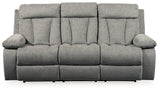 Mitchiner Reclining Sofa with Drop Down Table