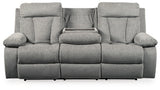 Mitchiner Reclining Sofa with Drop Down Table