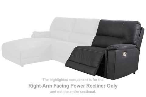 Henefer Right-Arm Facing Power Recliner