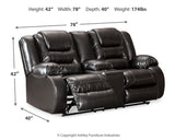 Vacherie Sofa, Loveseat and Recliner