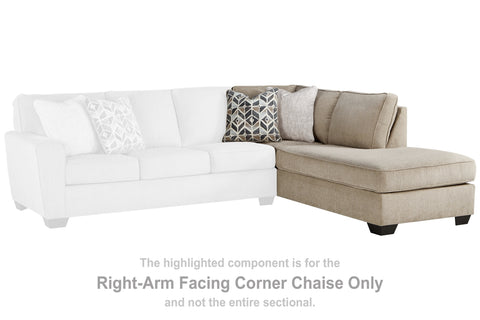 Decelle Right-Arm Facing Corner Chaise