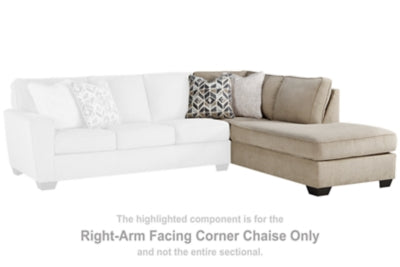 Decelle Right-Arm Facing Corner Chaise