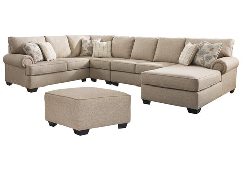 Baceno 4-Piece Sectional with Chaise