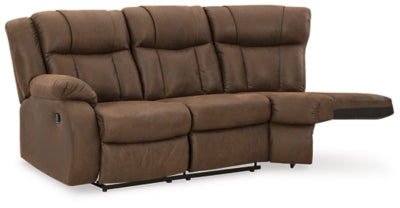 Trail Boys Left-Arm Facing Reclining Loveseat