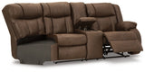 Trail Boys Right-Arm Facing Reclining Loveseat with Console