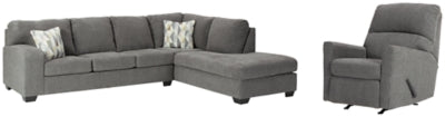 Dalhart 2-Piece Sectional with Recliner