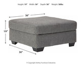 Dalhart Oversized Accent Ottoman