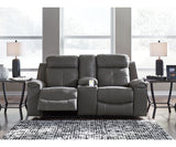 Jesolo Reclining Loveseat with Console