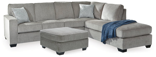 Altari 2-Piece Sleeper Sectional with Ottoman