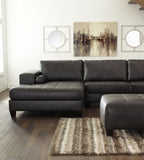 Nokomis 2-Piece Sectional with Ottoman