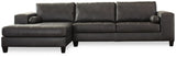 Nokomis 2-Piece Sectional with Ottoman