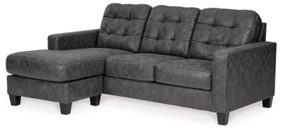 Venaldi Sofa Chaise, Chair, and Ottoman