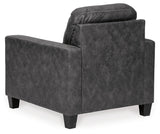 Venaldi Chair and Ottoman