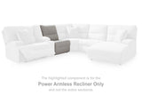 Acklen Place PWR Armless REC w/ADJ Headrest