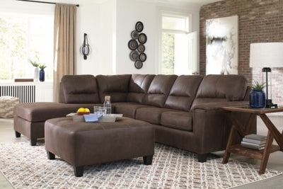 Navi 2-Piece Sectional with Ottoman