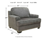 Locklin Sofa, Loveseat, Chair and Ottoman