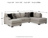 Megginson 2-Piece Sectional with Chair and Ottoman