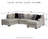 Megginson 2-Piece Sectional with Chair and Ottoman