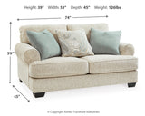 Monaghan Sofa, Loveseat, Chair and Ottoman