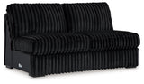 Midnight-Madness Armless Loveseat