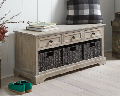 Oslember Storage Bench