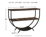 Lamoney Sofa/Console Table