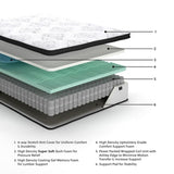 Chime 12 Inch Hybrid Twin Mattress in a Box