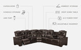 Warnerton 3-Piece Power Reclining Sectional