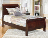 Alisdair Twin Sleigh Bed with Mattress