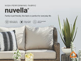 Amora Outdoor Sofa, Loveseat and 2 Lounge Chairs with Coffee Table and 2 End Tables